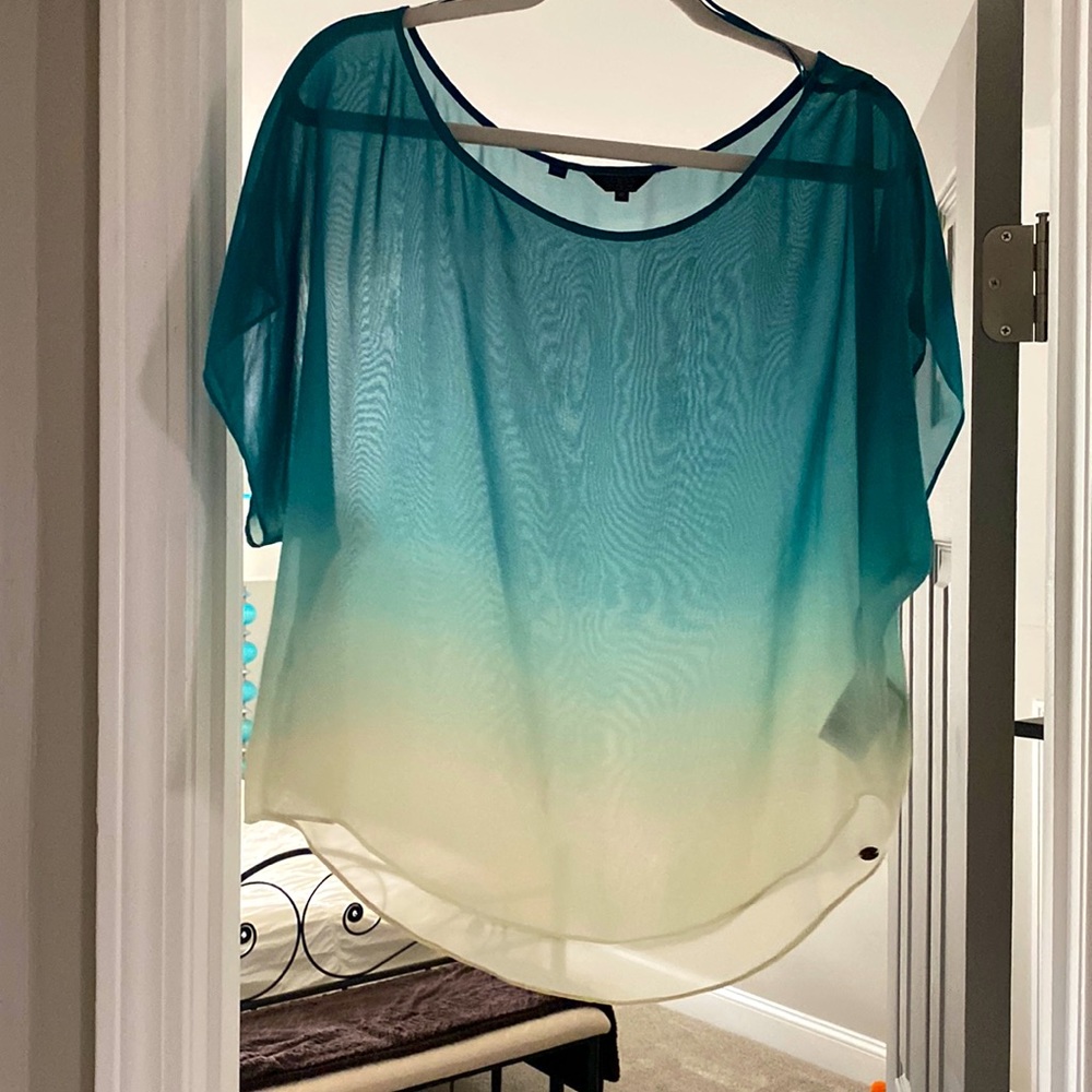 Guess see-through top